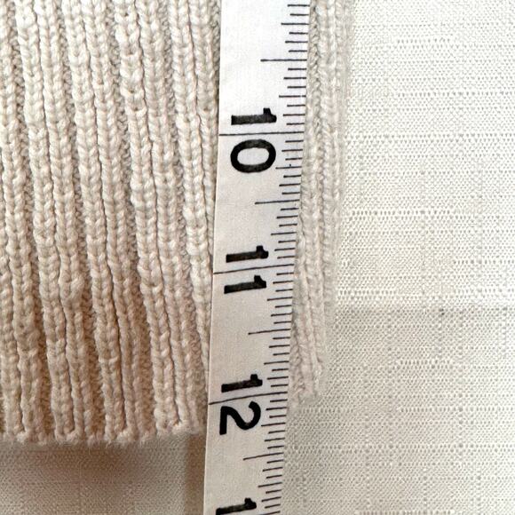 SANCTUARY Cable Knit Sweater Women's XL‎ Cotton Crewneck Coastal Nautical Preppy - Picture 6 of 9